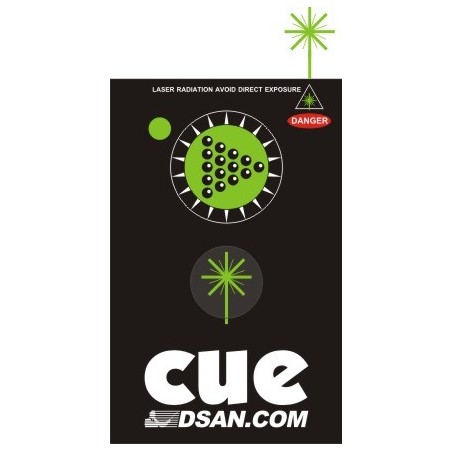 Télécommande HF2 boutons Lazer vert