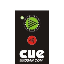 Télécommande HF 2 boutons Dsan